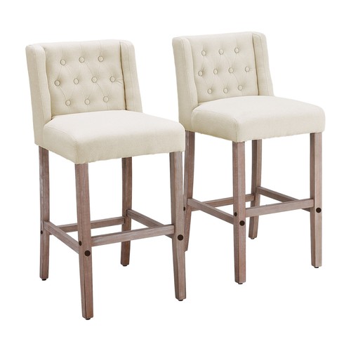 2pcs linen bar - bar, stools