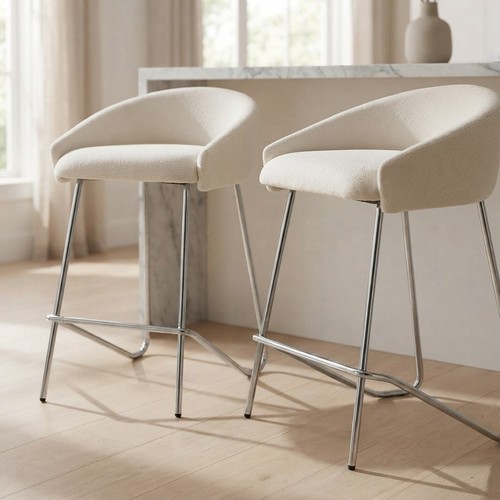 Stylish white bar - white, for