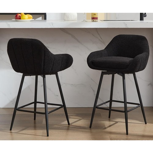 Rotating bar stool with - bar,