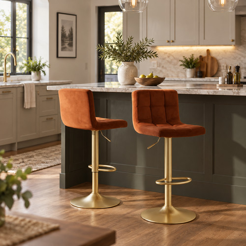 Bar stools set rust - bar, of