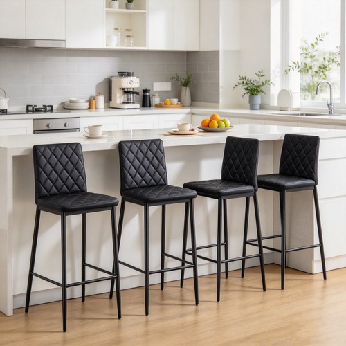 4pcs counter bar stools - 4pcs,