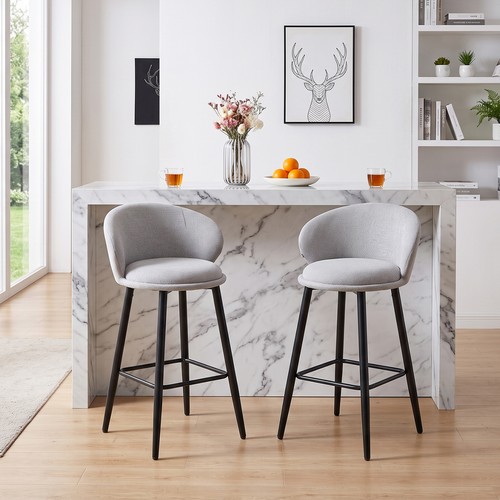 Counter bar stools grey - bar, stools,