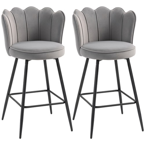 Homcom set barstools with - set, 2
