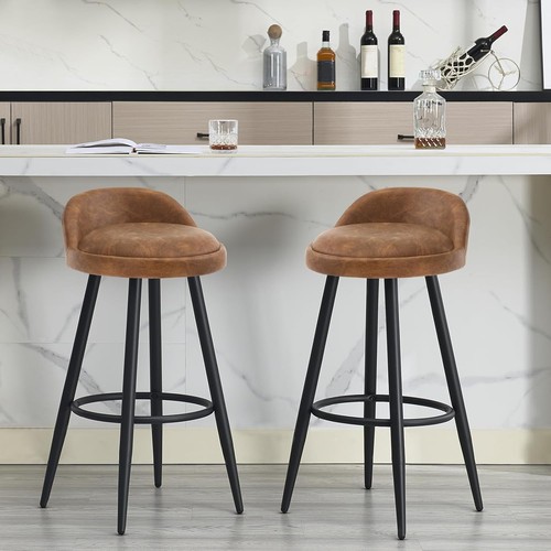 2pcs low back - low, barstools