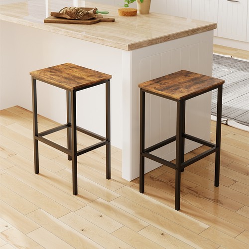 2pcs wooden seat bar - bar, stools