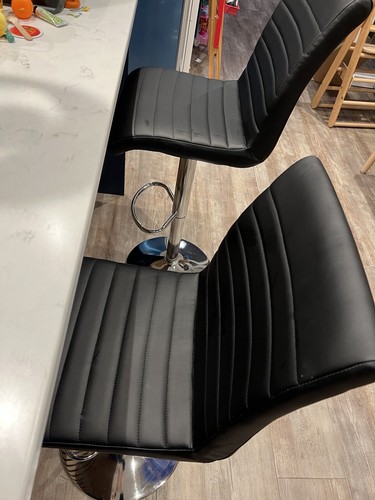 Island stools ripple - island, black